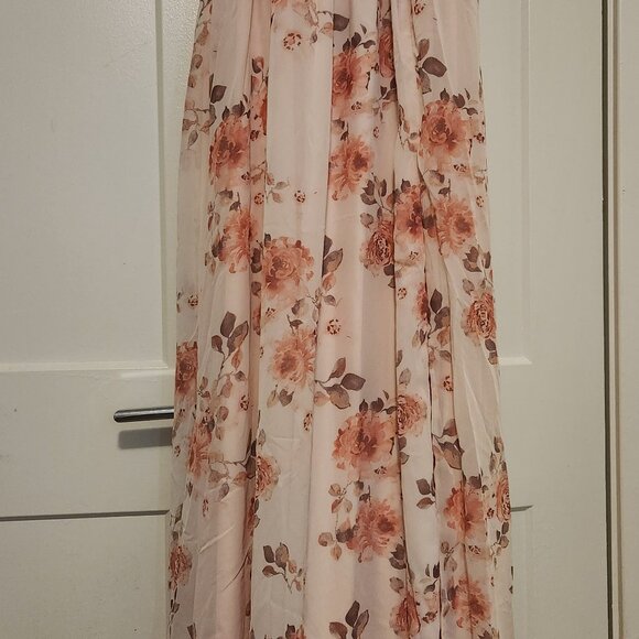 Floral Chiffon Dress - Picture 3 of 8